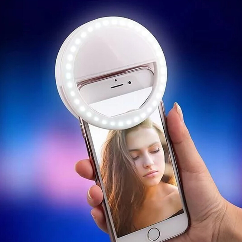 Selfie Ring Light Xion Aro De Luz Led Con Clip Tres Niveles Color Blanco Selfie Ring Light Xion Aro De Luz Led Con Clip Tres Niveles Color Blanco