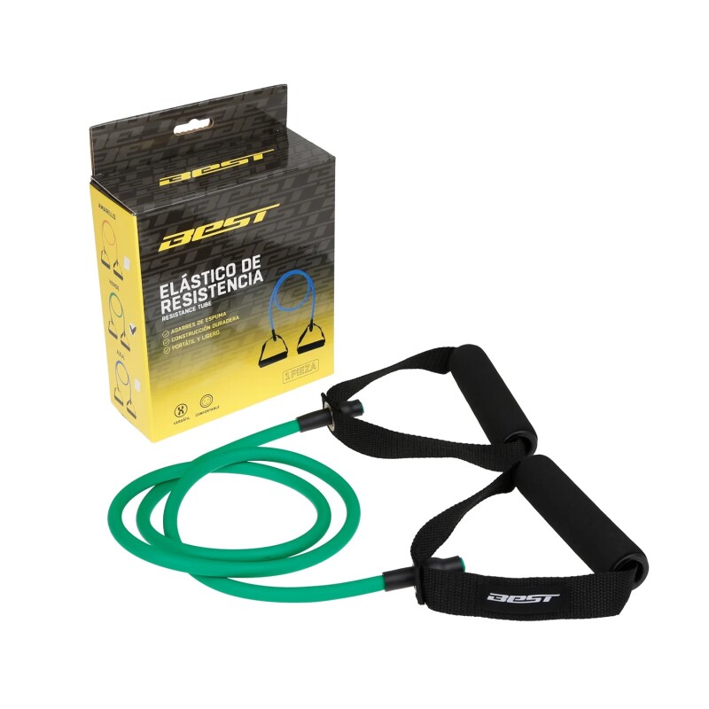 ELASTICO DE RESISTENCIA - 20 LBS VERDE ELASTICO DE RESISTENCIA - 20 LBS VERDE