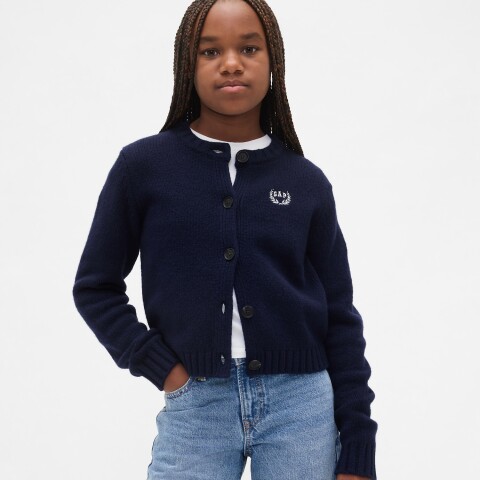 FRCH LOGO CARDI NAVY UNIFORM