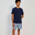 PIJAMA MM MASC AZUL MARINO