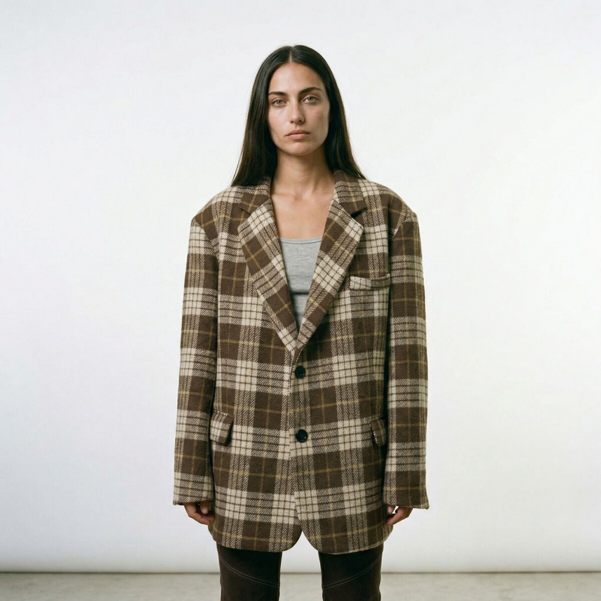 Blazer Elin - MARRON 