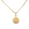 Dije Ángel de la guarda-Oro bajo-Sin piedra-CP8631 sinpiedra
