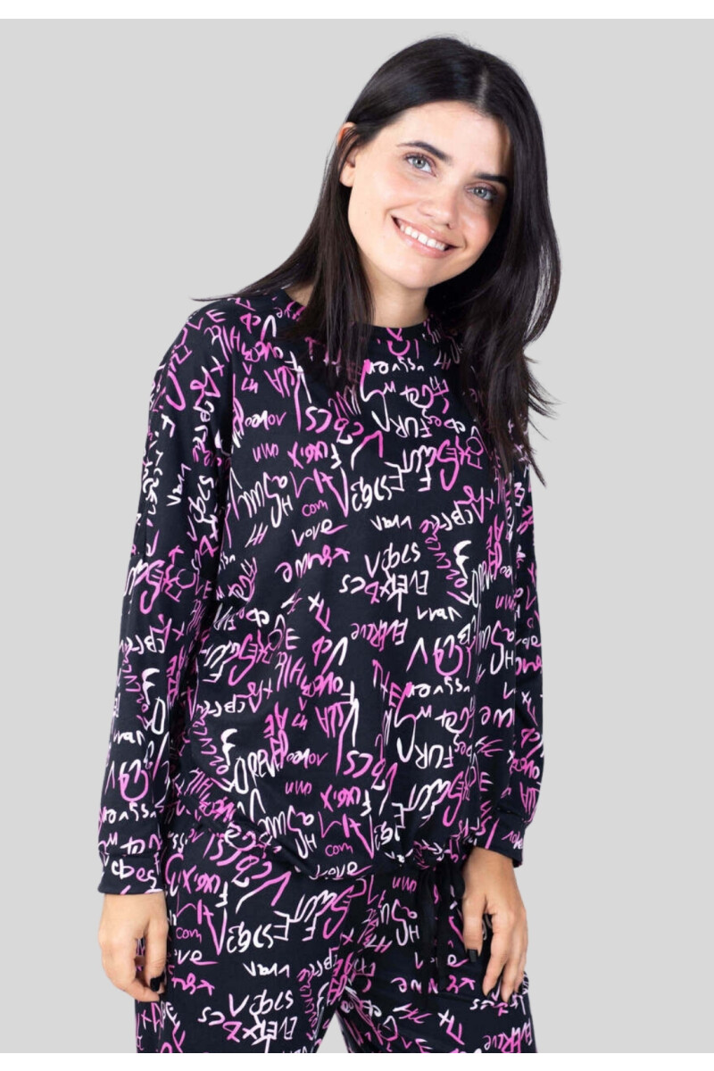 PIYAMA ESTAMPADO ESTAMPADO GRAFFITI