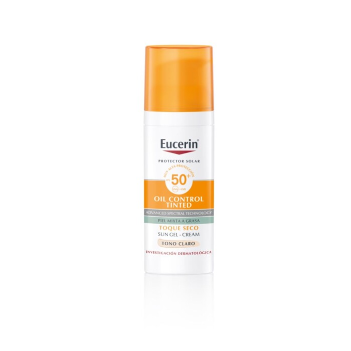 EUCERIN SUN FACE OIL CONTROL TIN T.CLARO única