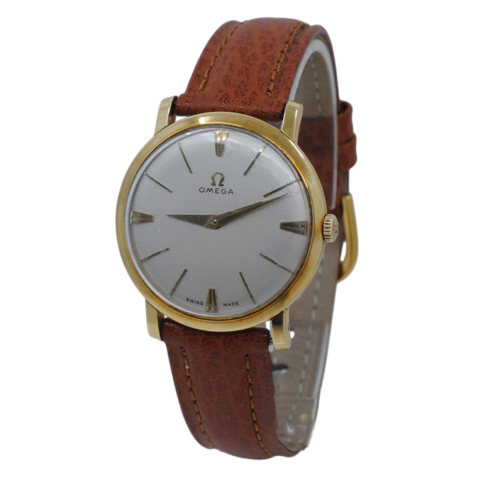 Omega oro 18k 14375/14370 dos agujas calibre 511 año 1957 Omega oro 18k 14375/14370 dos agujas calibre 511 año 1957