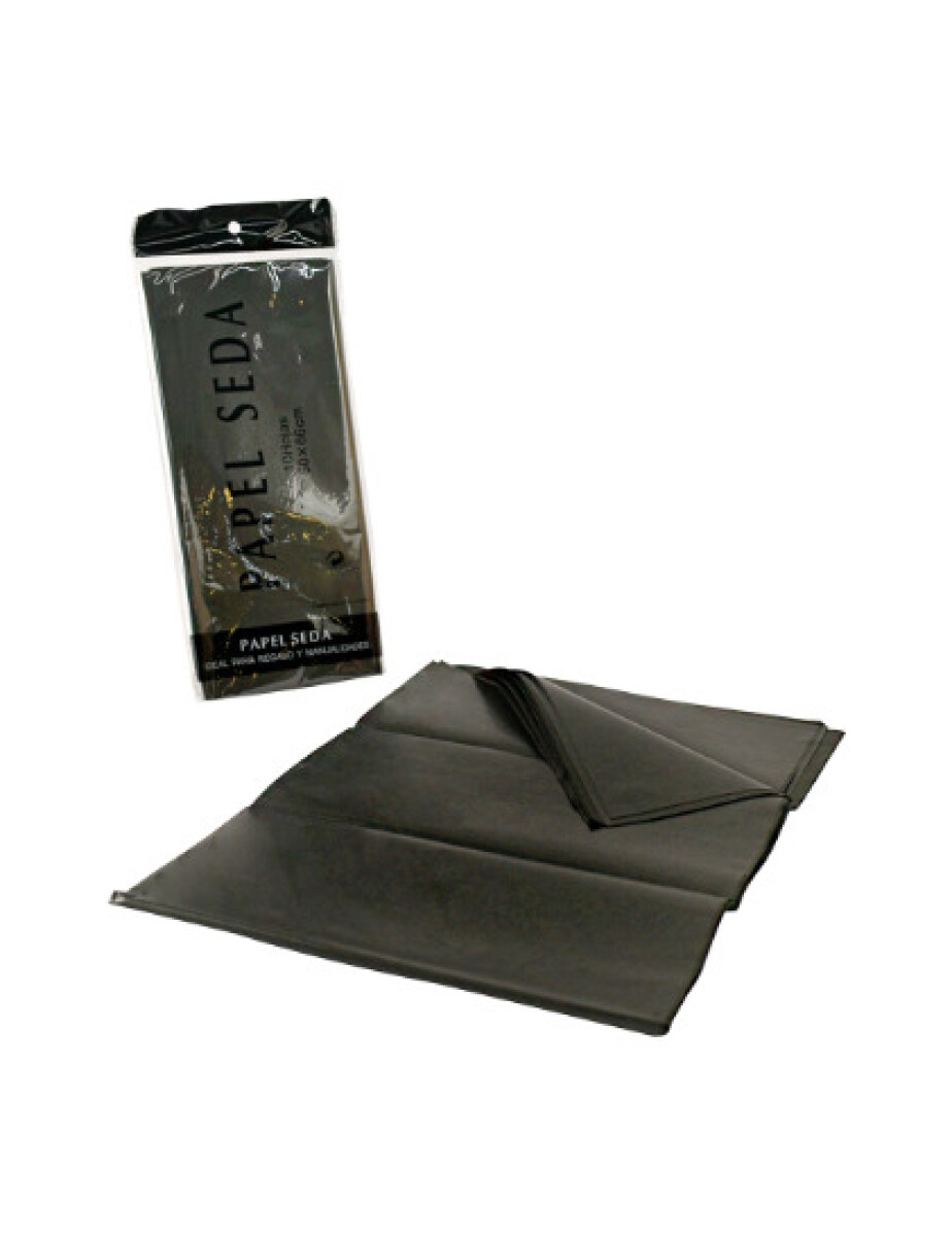 Papel Seda 50x66 cm - NEGRO 