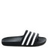 Chanclas de Hombre Adidas Adilette Aqua Negro - Blanco