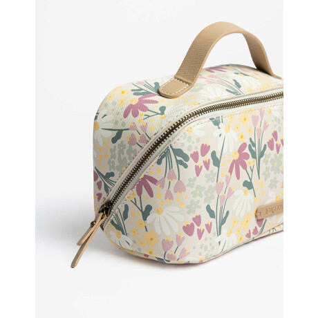 Portacosméticos Flores Estampado Flores