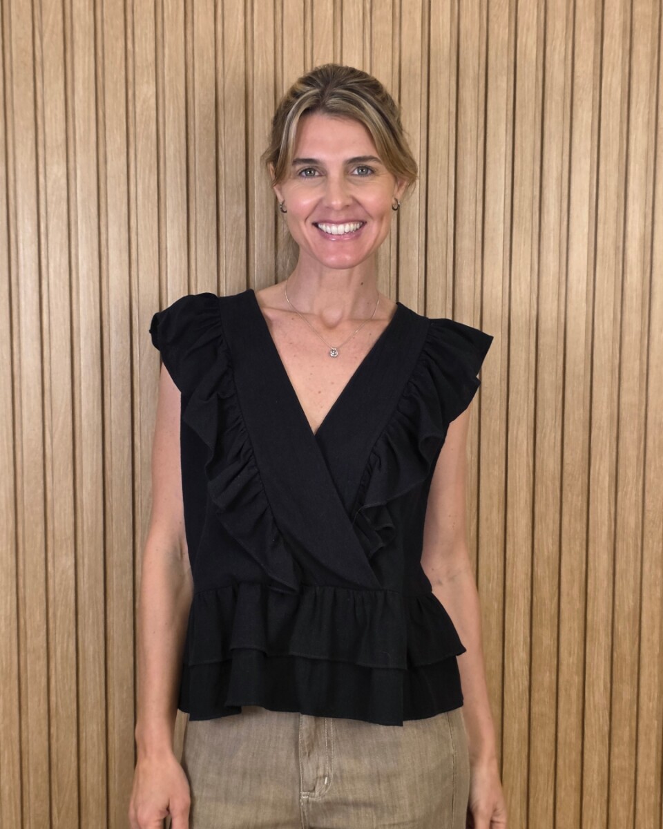 Musculosa Nani - Negro 