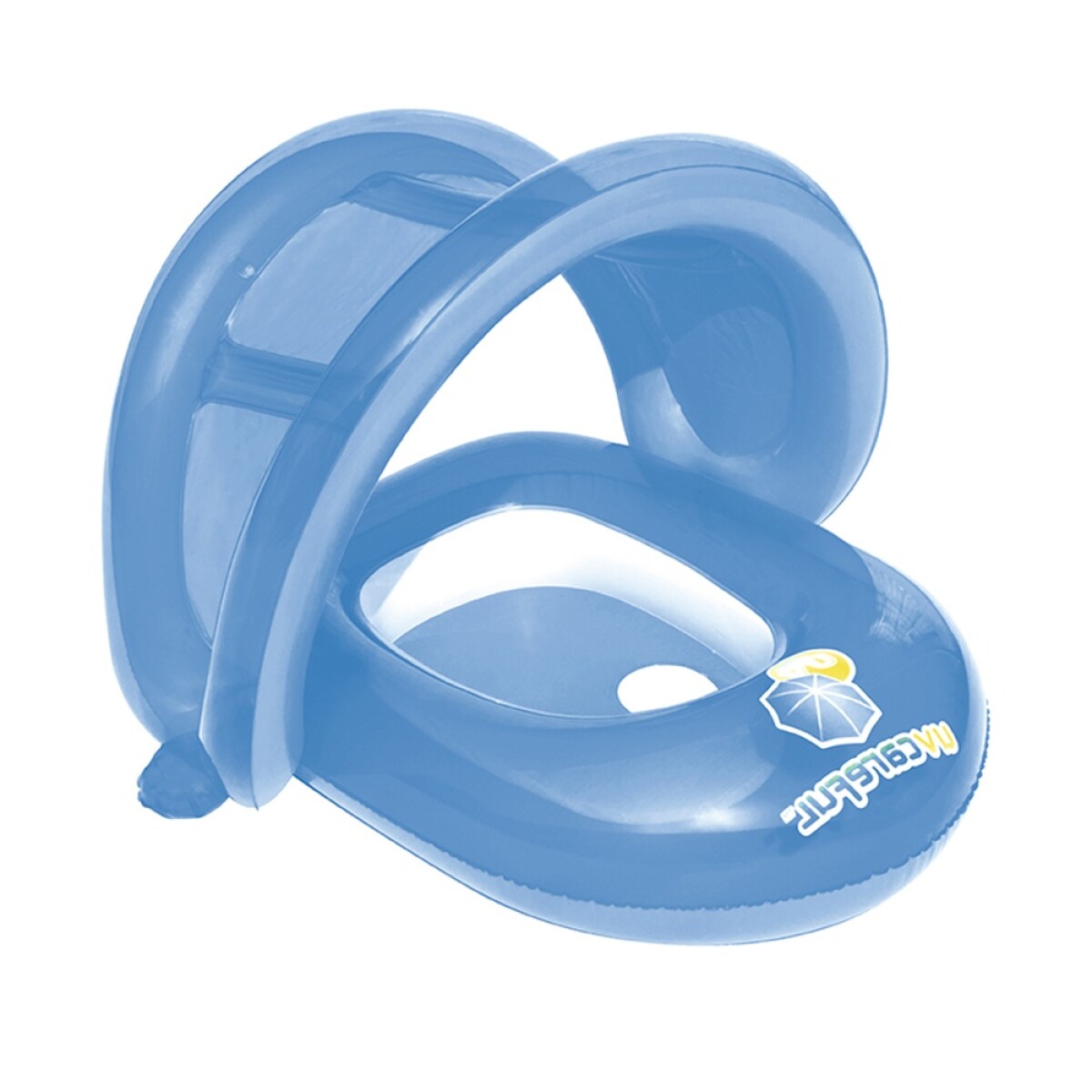 Flotador Asiento Bebé Inflable con Techo y Filtro UV Bestway - Celeste 