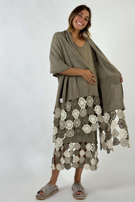 PASHMINA SAPHYRA Tostado