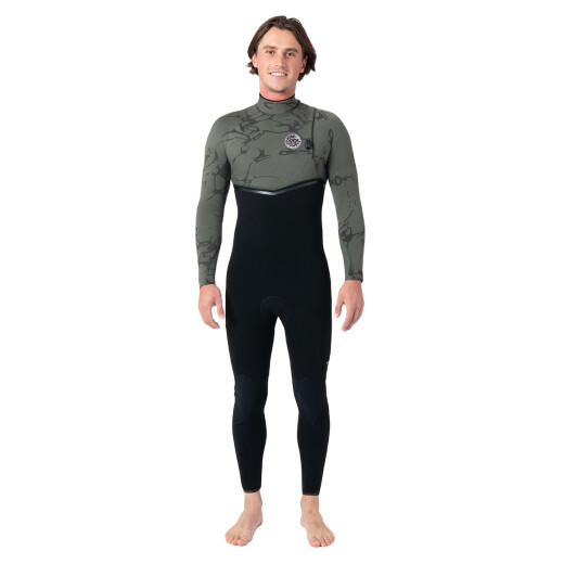 Traje Rip Curl E-Bomb Zip Free 3/2 - Verde Traje Rip Curl E-Bomb Zip Free 3/2 - Verde