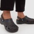 Zueco de Mujer Crocs Classic Plataforma Negro