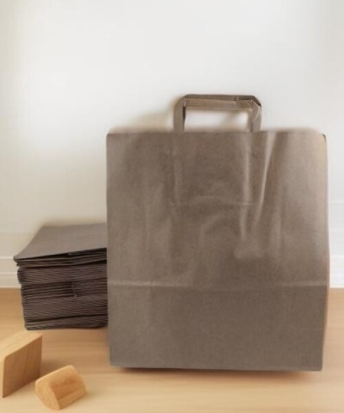 Pack x 200 - bolsa lisa 30x12x32 cm. MADERA