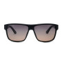 Lentes De Sol Bambu E Madeira Cuadrado - Unisex Gradiente/Marrón