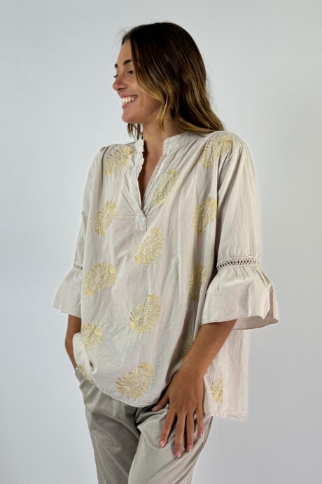 BLUSA VELANDRA Beige