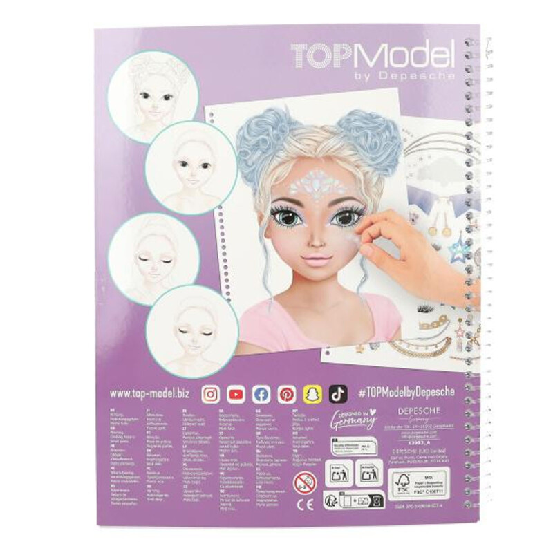 Maquillaje Make up Colouring Book Top Model Maquillaje Make up Colouring Book Top Model