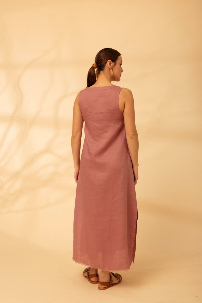 Vestido Vesta Rosa Viejo