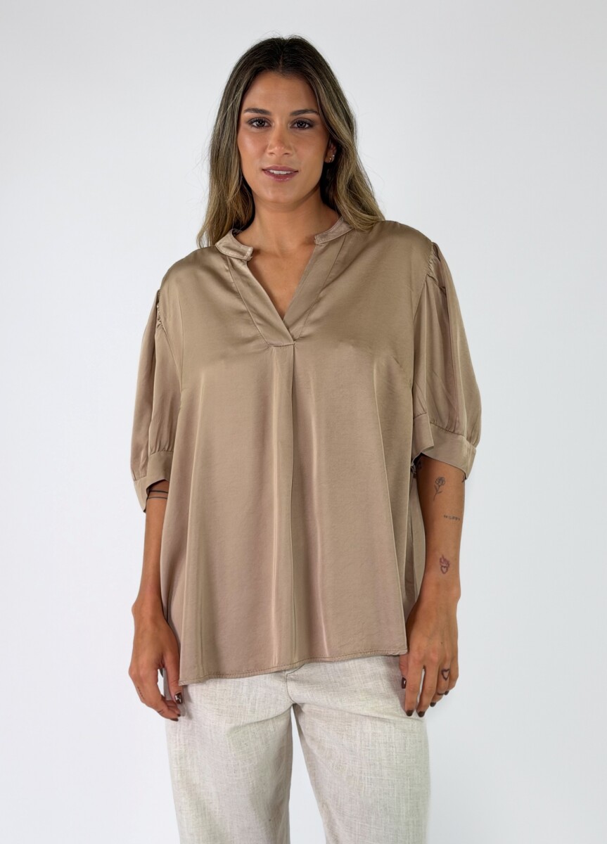 BLUSA ARIENZO - BEIGE 
