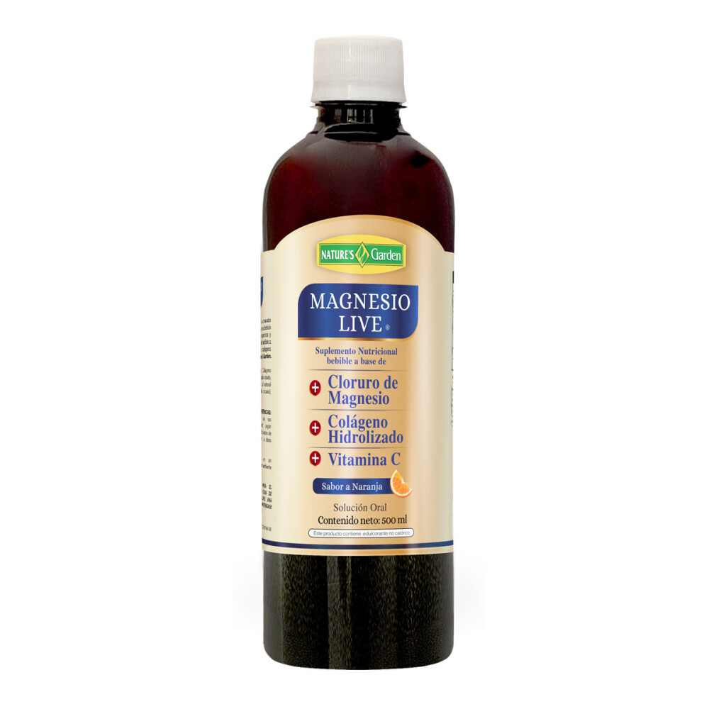MAGNESIO LIVE SOL. NATURES GARD FR X 500 única