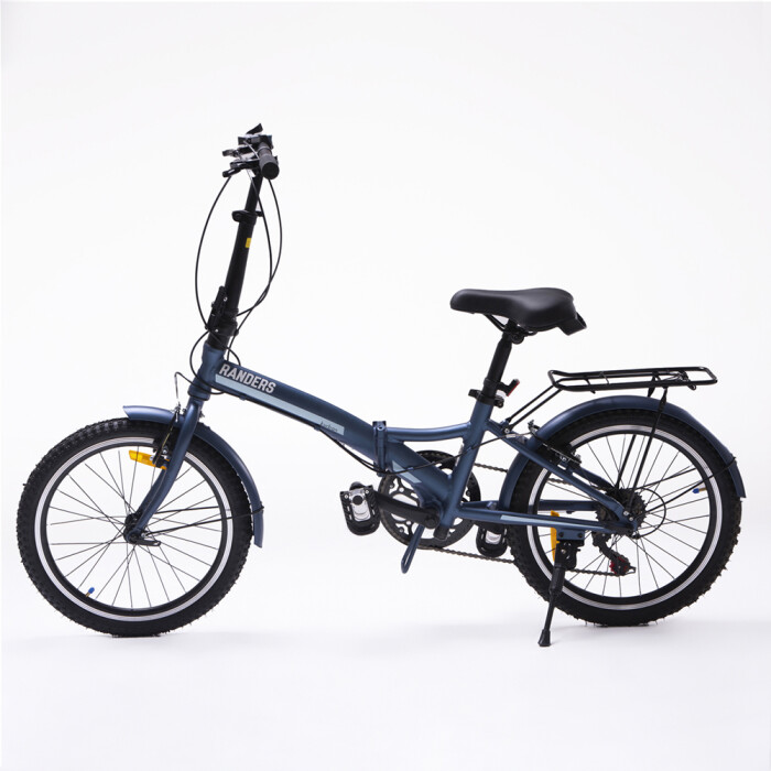 Bicicleta Plegable cuadro aluminio rod 20 y cambios Shimano Azul