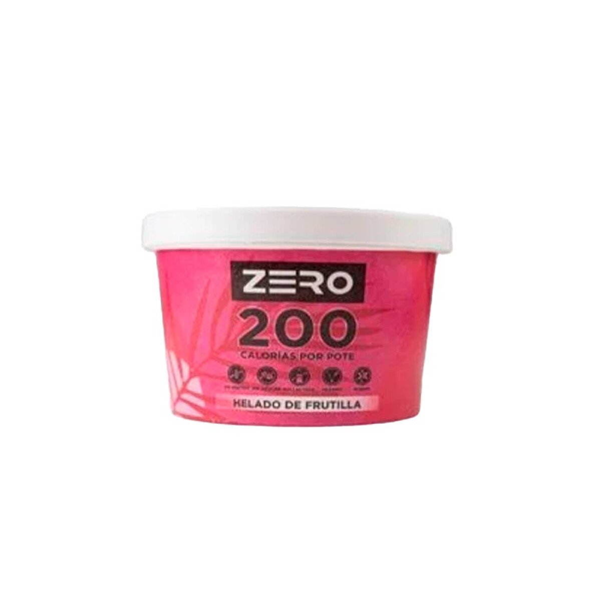 Helado Zero Frutilla 250 Ml 