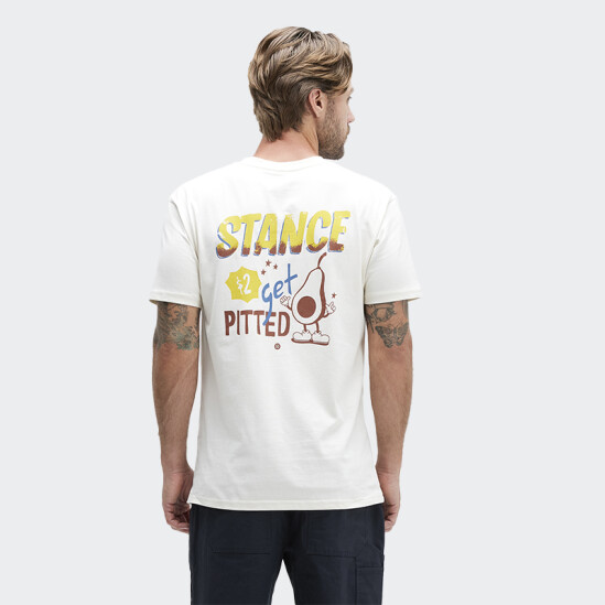 Remera Stance Pitted Blanco