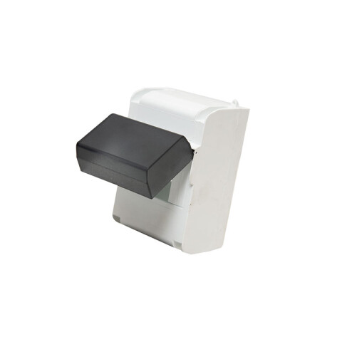 Caja central DIN cubre borne c/tapa 4 módulos IP30 CO7436