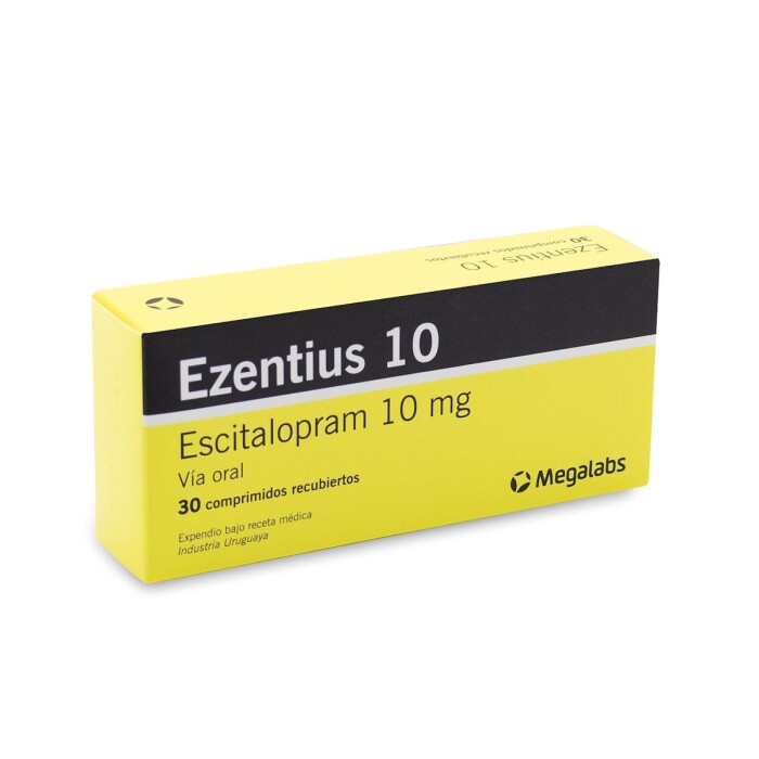 EZENTIUS 10 MG. CJ X 30 COMP. única