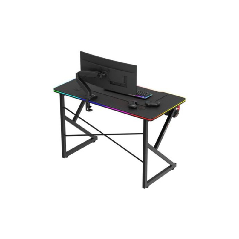 Escritorio Gamer Huzaro Hero 1.7 Black con Luz RGB Escritorio Gamer Huzaro Hero 1.7 Black con Luz RGB