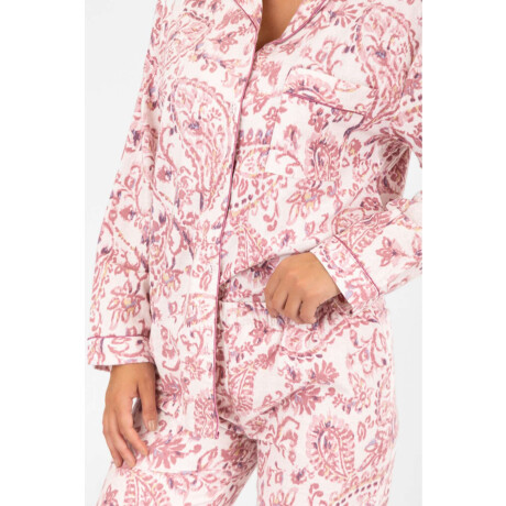 Pijama franela Verde claro