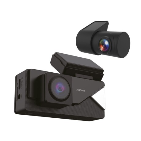 kit dash cam dvr 1080p + cámara trasera COLOR UNICO