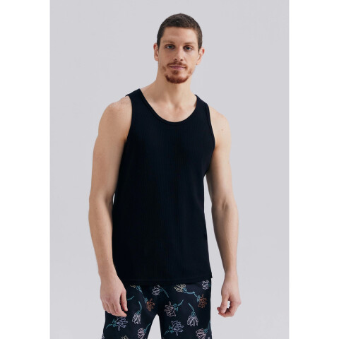 CAMISETA REGATA MASC PRETO ESCURO