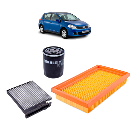 FILTROS ACCESORIOS VARIOS COMBO KIT FILTROS NISSAN TIIDA FILTROS ACCESORIOS VARIOS COMBO KIT FILTROS NISSAN TIIDA
