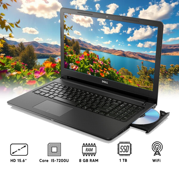 Notebook Dell Inspirion 3567 I3 8gb Ram 1tb Ssd 15.6" NOTEBOOK RFPL DELL 3567 I5/8/1/15.6"