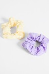 Set de gomitas scrunchies lila