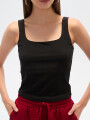 Musculosa Ramas Negro