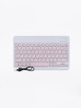 TECLADO INALAMBRICO USB ROSADO