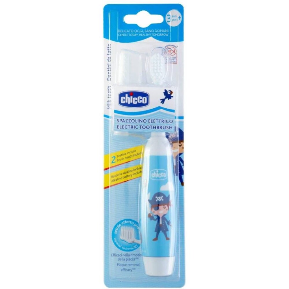 Cepillo dental electrico CHICCO celeste