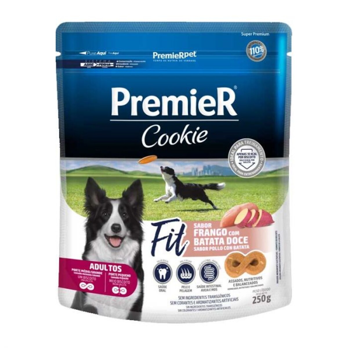 PremieR Cookie Perros Adultos Fit Pollo con Batata 250 grs 