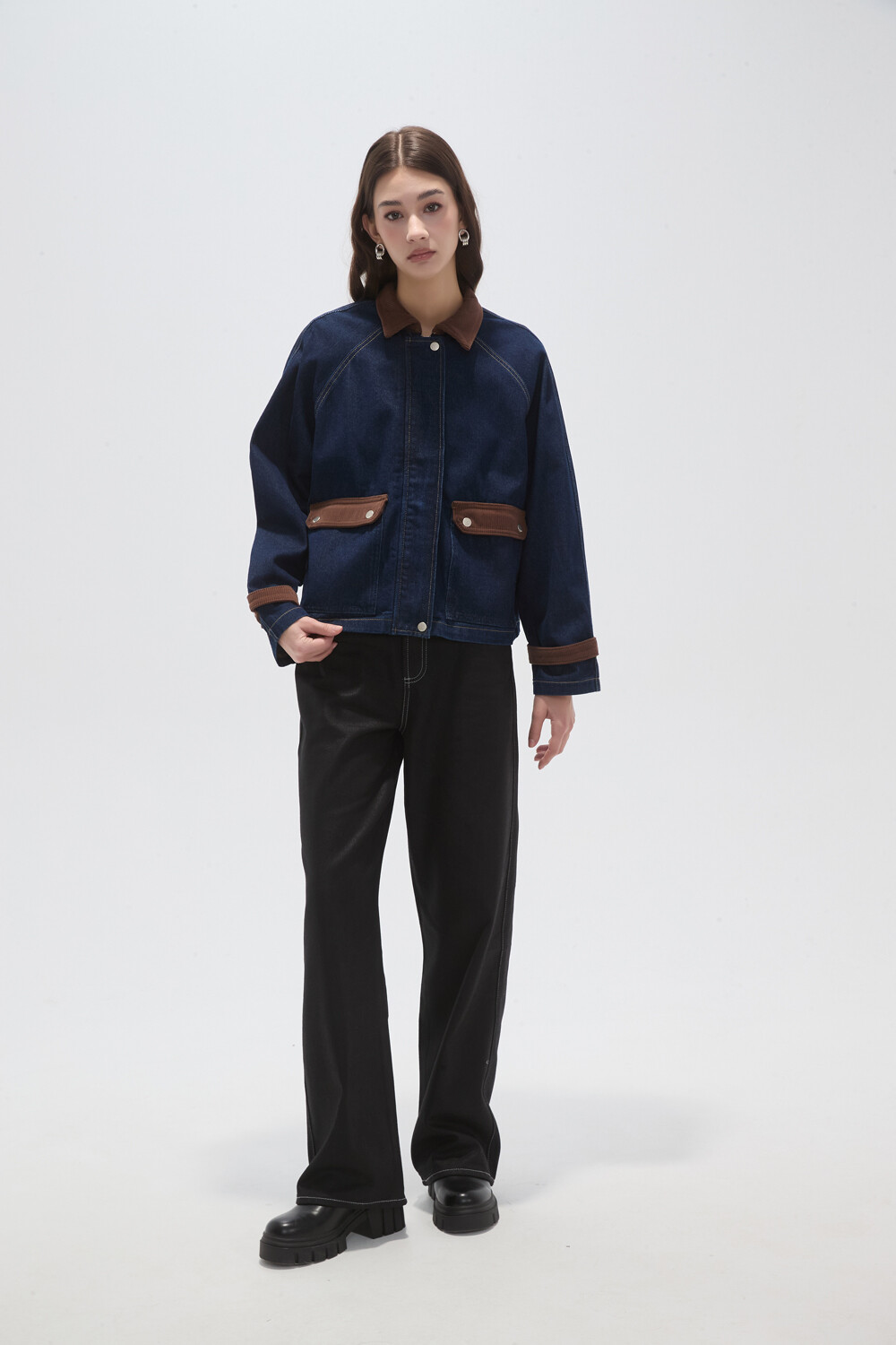 Campera Cozi Azul Oscuro