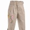 Bombacha de Niño/a Bordada. Del 00 al 3 Beige Flor Rosa