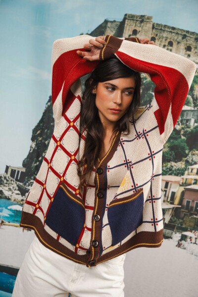 Cardigan SOL Crudo PRE ORDEN