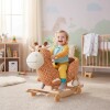 Balancin Mecedor buggy 2 en 1 animales jirafa