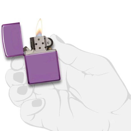 Encendedor Zippo Abyss purpura pulido - 24747 Encendedor Zippo Abyss purpura pulido - 24747