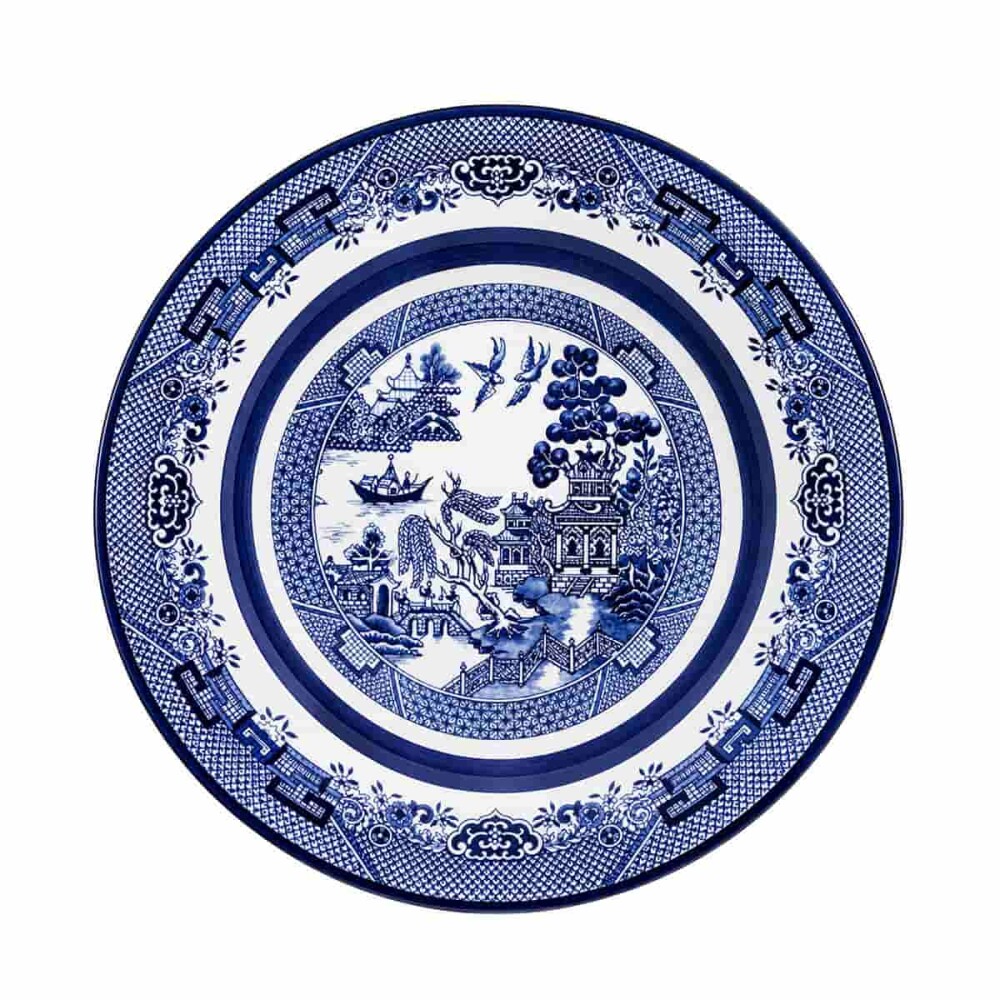 Plato postre Blue Willow 22 cm OXFORD Plato postre Blue Willow 22 cm OXFORD