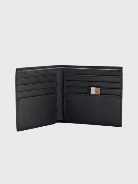BOSS - Billetera de cueron con multiploes compartimentos, ZAIR 0