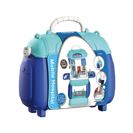 Juego De Rol Set De Doctor Hospital En Valija 23 Accesorios Jug007009