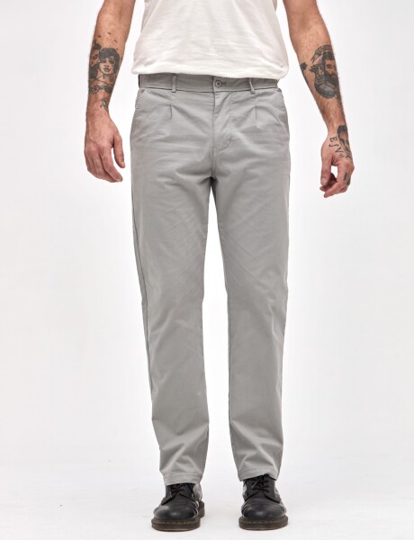 Pantalón cargo Owen I26 Gris perla