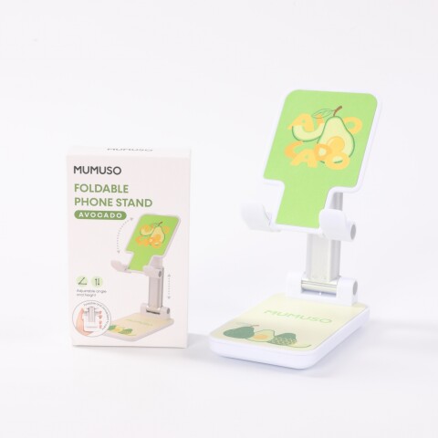 SOPORTE PLEGABLE PARA TELÉFONO DE ESCRITORIO (AGUACATE) SOPORTE PLEGABLE PARA TELÉFONO DE ESCRITORIO (AGUACATE)